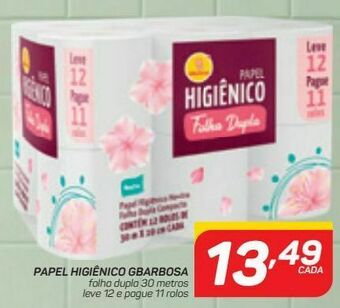 GBarbosa Papel higiênico gbarbosa oferta