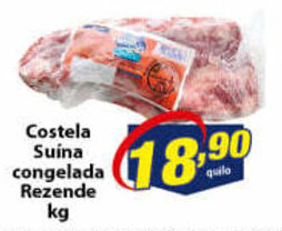 Vencedor Atacadista Costela Suina Congelada Rezende 1kg oferta