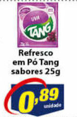 Vencedor Atacadista Refresco em po Tang Sabores 25g oferta