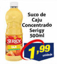 Vencedor Atacadista Suco de Caju Concentrado Serigy 500ml oferta