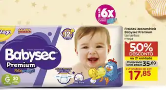 Carrefour Frladas Descartaveis Babysec Premium oferta