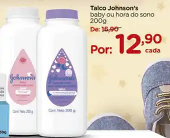 Carrefour Talco Johnson's 200g oferta
