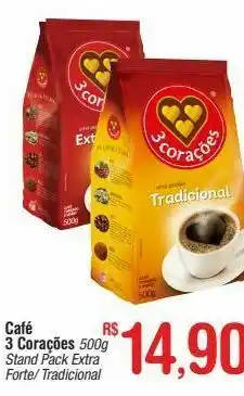 Fort Atacadista Café 3 corações oferta