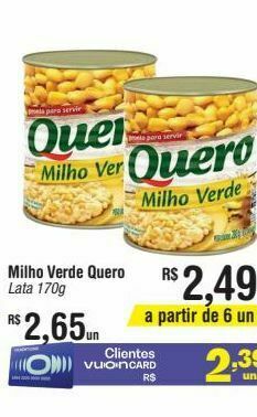 Fort Atacadista Milho verde quero oferta