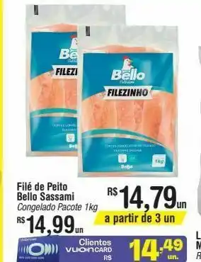 Fort Atacadista Filé de sassami oferta