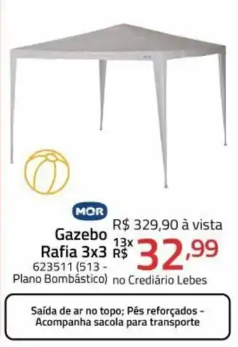 Gazebo Rafia 3x3