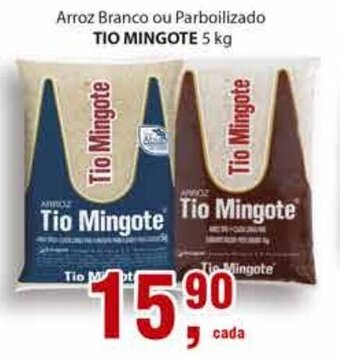 Supermercados Mundial Arroz Branco ou Parbolizado Tio Mingote 5kg oferta