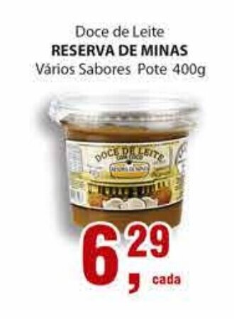 Supermercados Mundial Doce de Leite Reserva de Minas 400g oferta