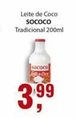 Supermercados Mundial Leite de Coco Sococo Trad. 200ml oferta