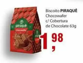 Supermercados Mundial Biscoito Piraque 63g oferta