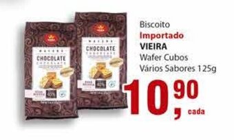 Supermercados Mundial Biscoito Importado Vieira 125g oferta