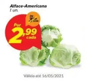 Dia Alface Americana 1 un. oferta