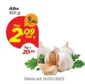 Dia Alho 100g oferta