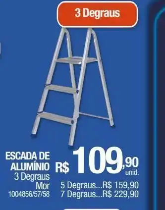 Milium Escada alumínio 3 degraus oferta