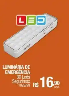 Milium Luminária deemergência oferta