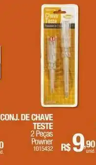 Conjunto de chaves teste