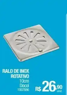 Milium Ralo de inox rotativo docol oferta