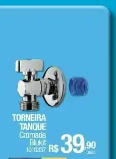 Torneiras tanque cromada