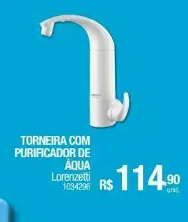 Torneira com purificador de áqua