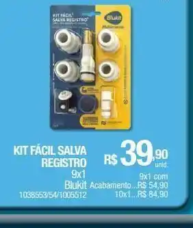Kit fácil salva registro