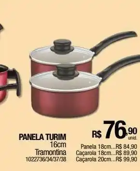 Milium Panelas turim tramontina oferta