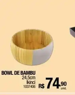 Bowl de bambu