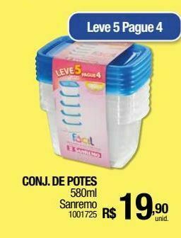 Milium Pote com tampa oferta
