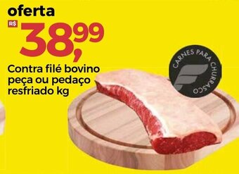 Frangolândia Contra file Bovino peca ou Pedaco resfriado 1kg oferta