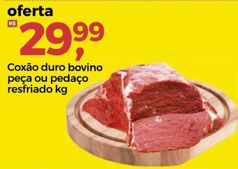 Coxao duro bovino peca ou pedaco resfriado 1kg