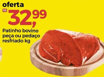 Frangolândia Patinho Bovino peca ou pedaco resfriado 1kg oferta