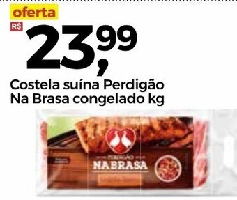 Frangolândia Costela Suina Perdigao Na Brasa congelada 1kg oferta