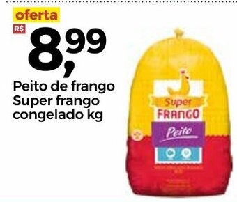 Frangolândia Peito de frango Super frango Congelado 1kg oferta