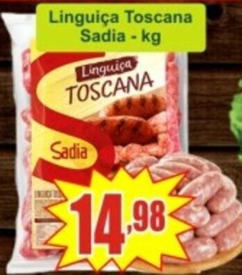 Linguica Toscana Sadia 1kg