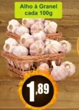 Alho a granel cada 100g