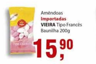 Supermercados Mundial Amendoas Importadas Vieira 200g oferta
