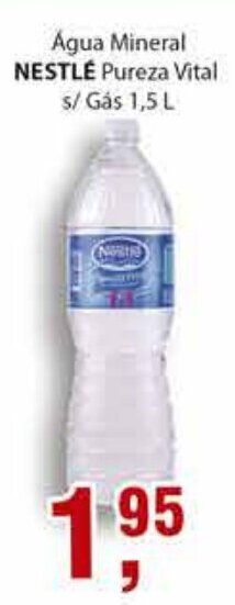 Supermercados Mundial Agua Mineral Nestle Pureza Vital s/ Gas 1.5L oferta