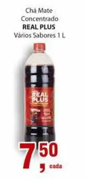 Supermercados Mundial Cha Mate Concentrado Real Plus varios sabores 1L oferta