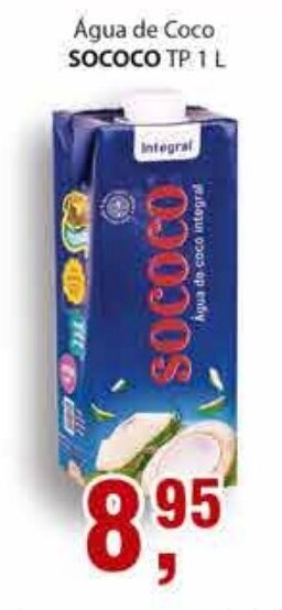 Supermercados Mundial Agua de Coco Sococo tp 1L oferta