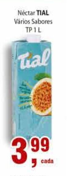 Nectar Tial Varios Sabores tp 1L
