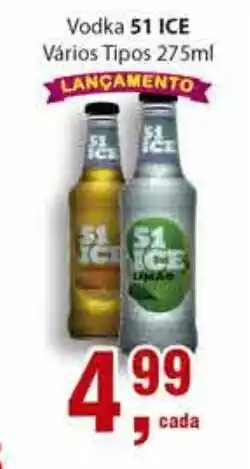 Supermercados Mundial Vodka 51 Ice Varios tipos 275ml oferta