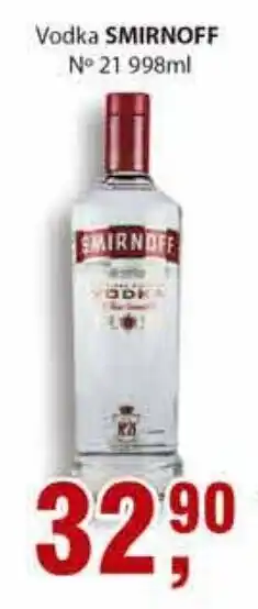 Supermercados Mundial Vodka Smirnoff N21 998ml oferta