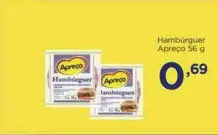 Apoio Mineiro Hambúrguer Apreço oferta
