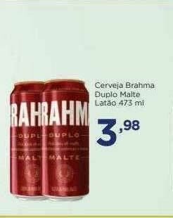 Apoio Mineiro Cerveja Brahma Duplo Malte Latao oferta
