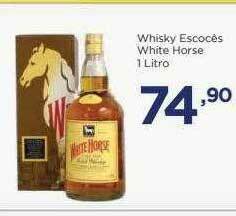 Apoio Mineiro Whisky Escocês White Horse oferta