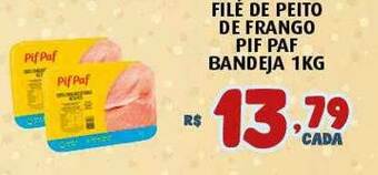 Bahamas Supermercados Filé De Peito De Frango Pif Paf Bandeja oferta