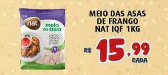 Bahamas Supermercados Meio Das Asas De Frango Nat Iqf oferta