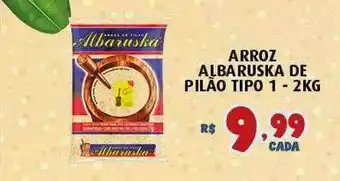 Bahamas Supermercados Arroz Albaruska De Pilão Tipo 1 oferta