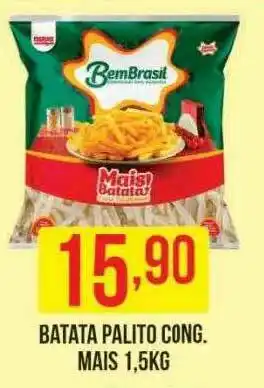 Batata Palito Cong. Mais