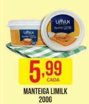 Casagrande Supermercados Manteiga Limilk oferta