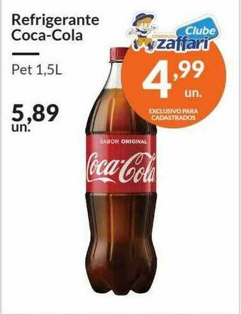 Zaffari Refrigerante Coca-cola oferta